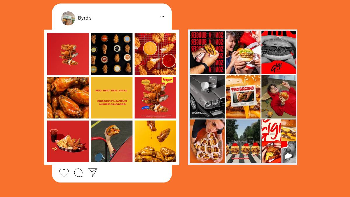 Byrd's social media creative direction